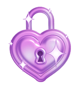 Gif animé coeur cadenas